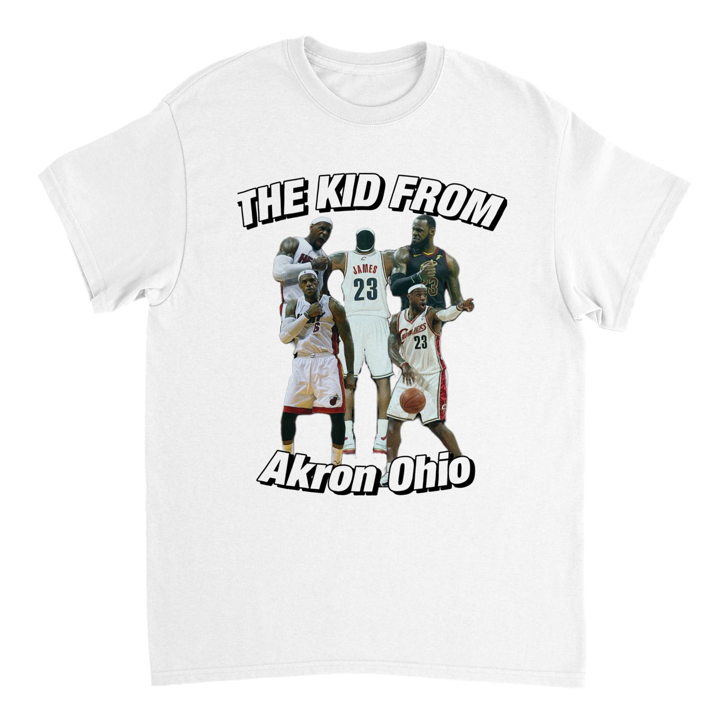 Lebron James "The kid from Akron Ohio" T-Shirt