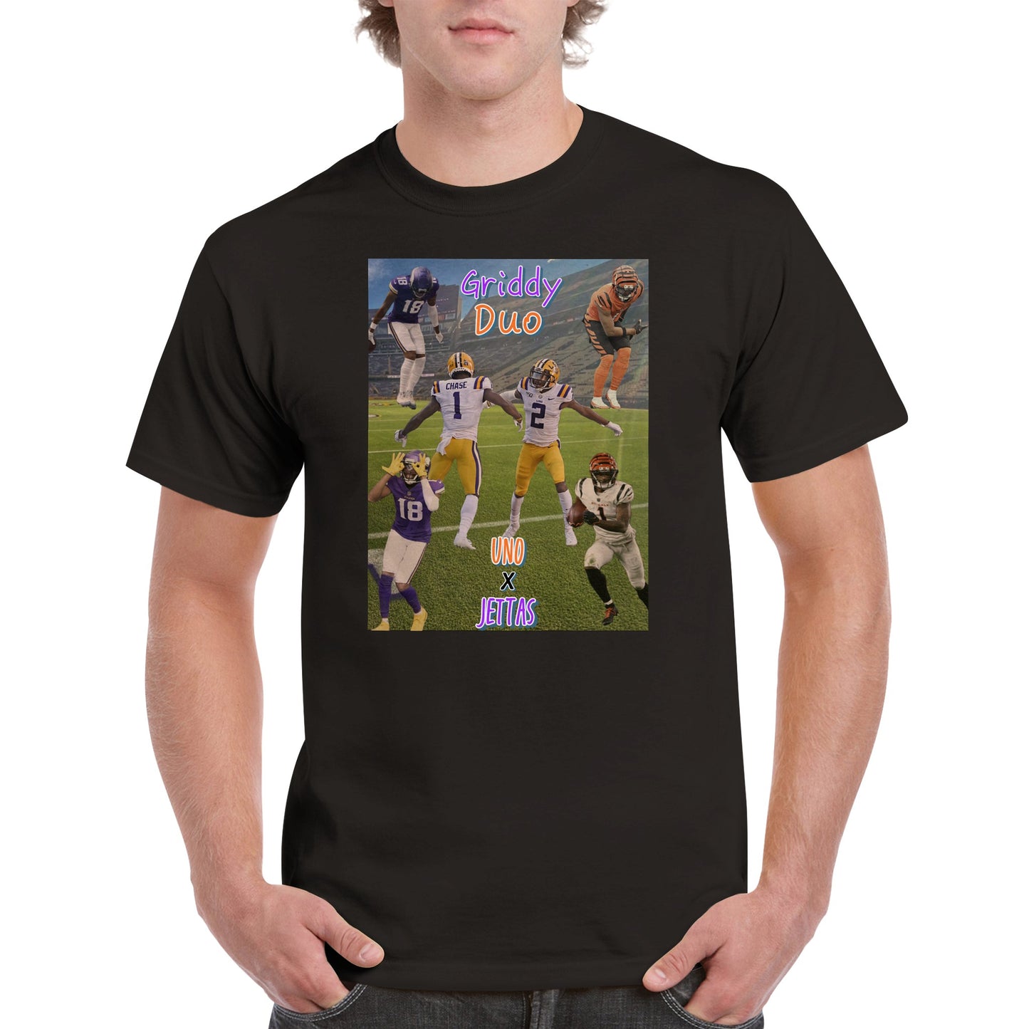 "Griddy Duo" Justin Jefferson & Ja'Marr Chase T-Shirt!