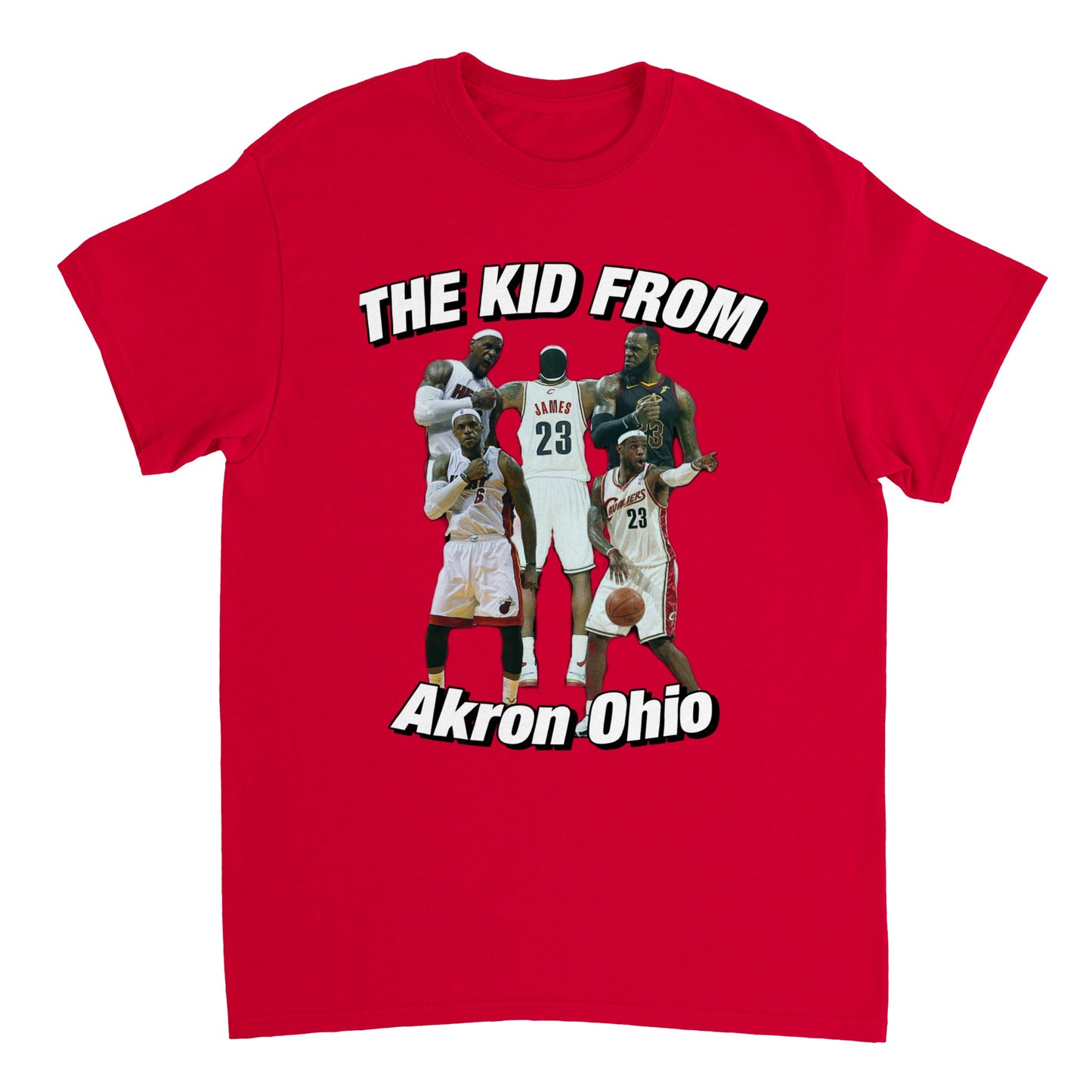 Lebron James "The kid from Akron Ohio" T-Shirt